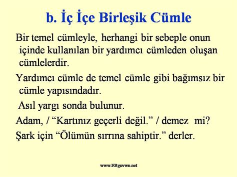 8 sınıf türkçe birleşik cümle örnekleri